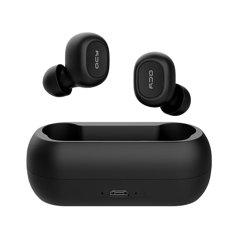 QCY T1C VEZETÉK NÉLKÜLI BLUETOOTH 5.0 TWS FÜLHALLGATÓ/HEADSET FEKETE