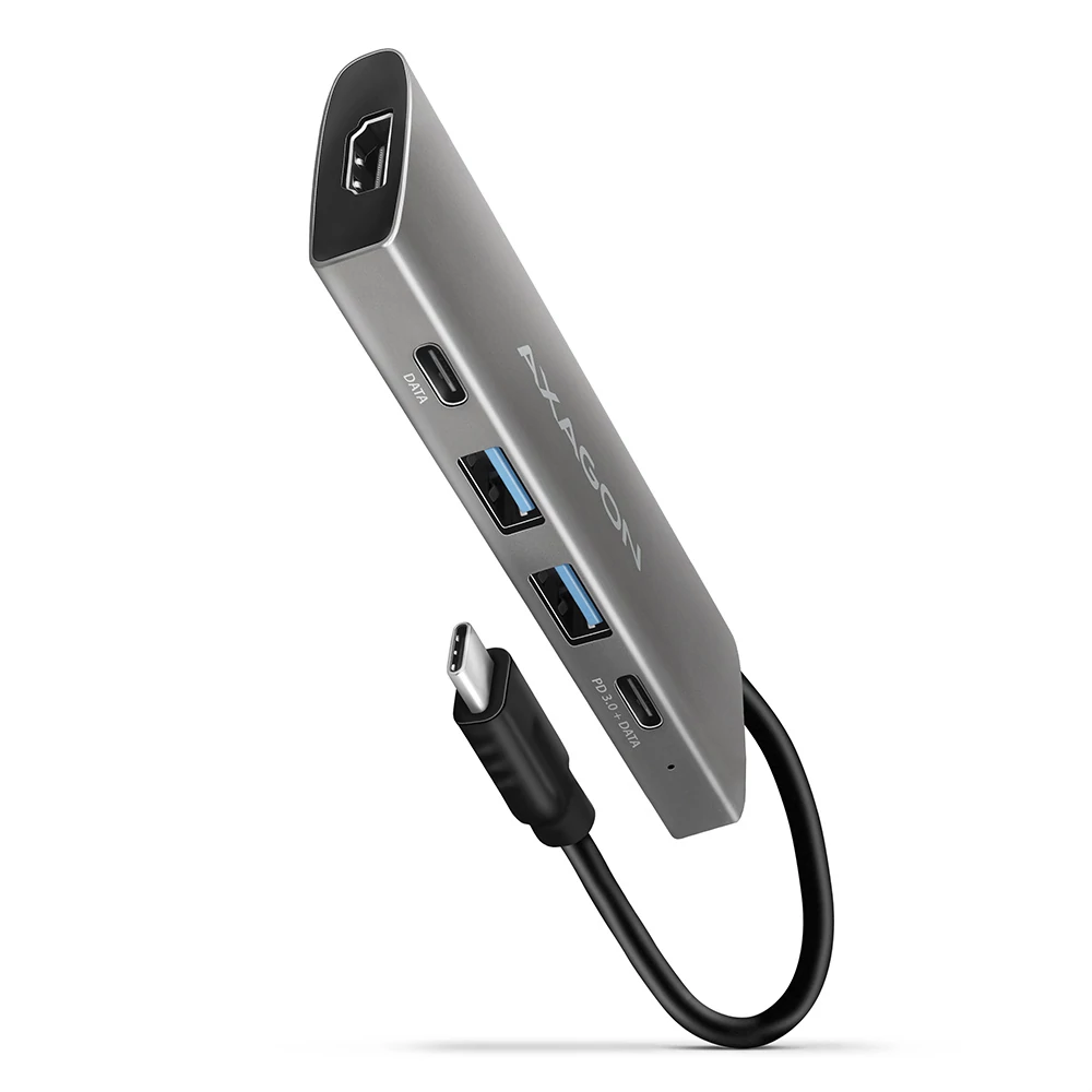 AXAGON HMC-5G2 USB-C 3.2 GEN 2 SUPERSPEED 5in1 USB HUB PD 3.0 60W