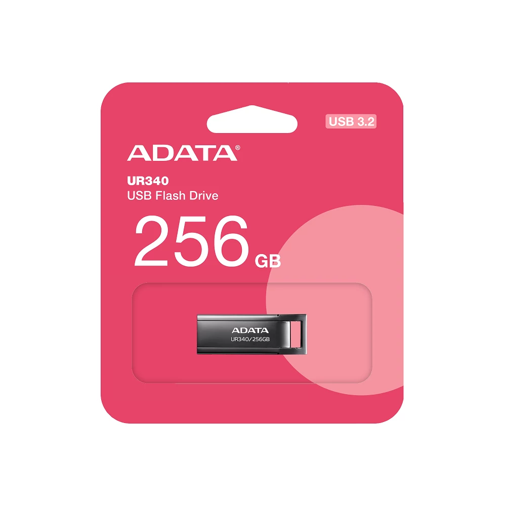 ADATA UR340 USB 3.2 GEN 1 FÉMHÁZAS PENDRIVE 256GB
