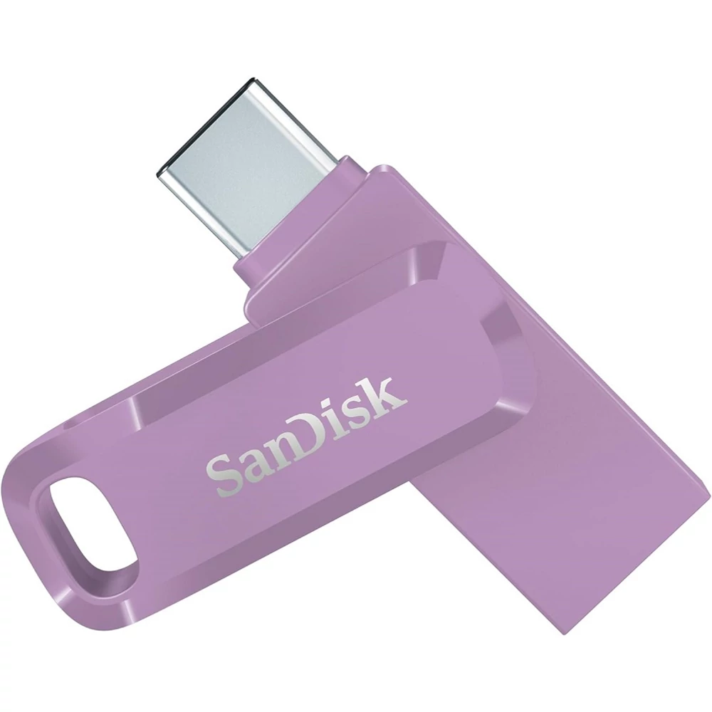 SANDISK ULTRA DUAL DRIVE GO USB 3.1/USB-C PENDRIVE 128GB (150 MB/s) LILA