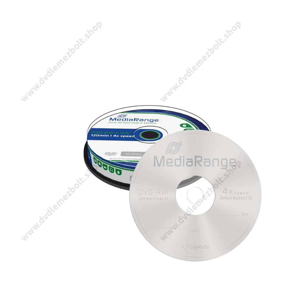 MEDIARANGE DVD-RW 4X CAKE (10) MR450