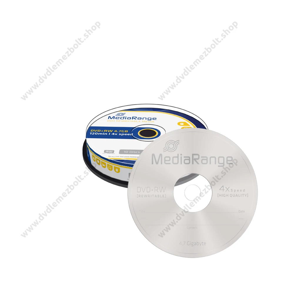 MEDIARANGE DVD+RW 4X CAKE (10) MR451