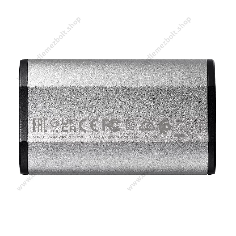 ADATA SD810 USB-C 3.2 GEN 2x2 KÜLSŐ SSD MEGHAJTÓ 500GB EZÜST