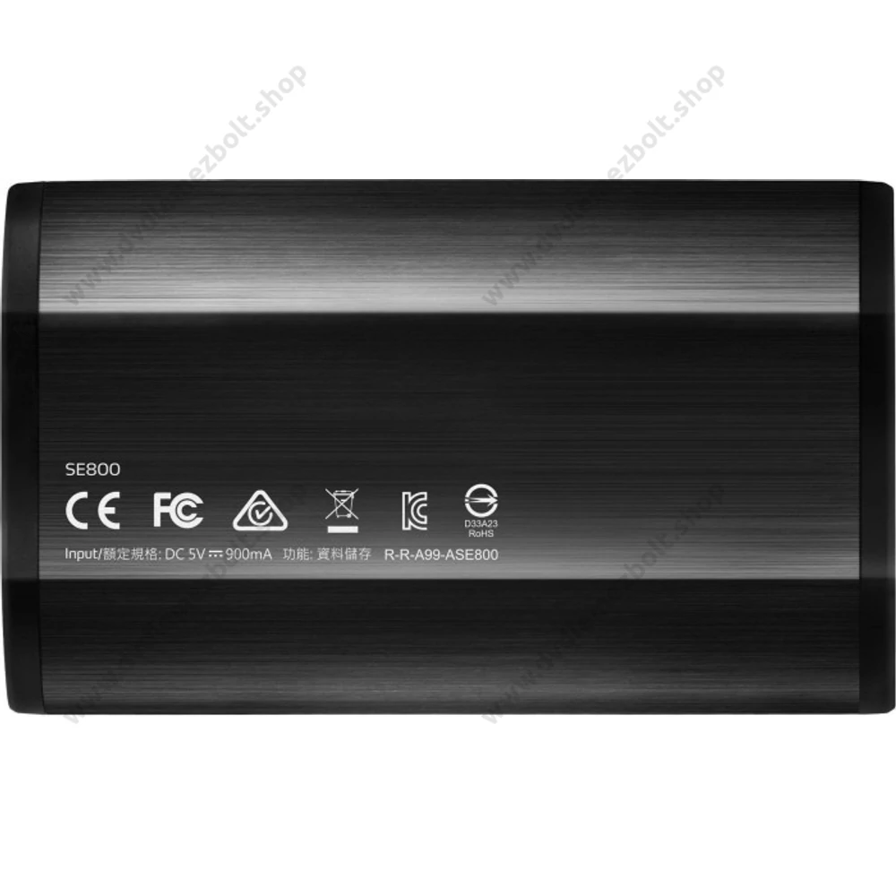 ADATA SE800 USB-C 3.2 GEN 2 KÜLSŐ SSD MEGHAJTÓ 1TB FEKETE