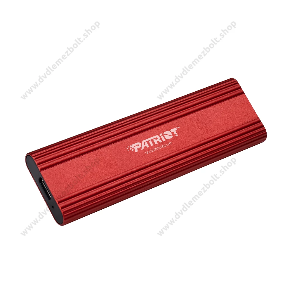 PATRIOT TRANSPORTER LITE USB-C 3.2 GEN 2 KÜLSŐ SSD MEGHAJTÓ 2TB PIROS
