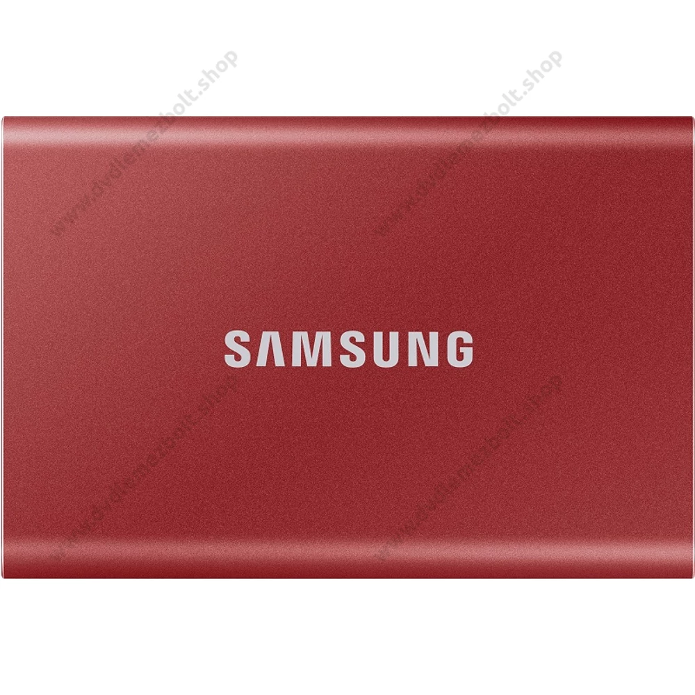 SAMSUNG T7 USB-C 3.2 GEN 2 KÜLSŐ SSD MEGHAJTÓ 1TB PIROS