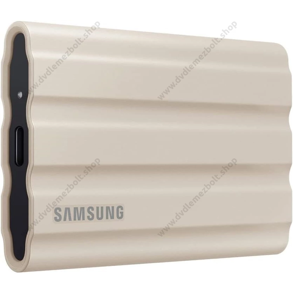 SAMSUNG T7 SHIELD USB-C 3.2 GEN 2 KÜLSŐ SSD MEGHAJTÓ 1TB BÉZS