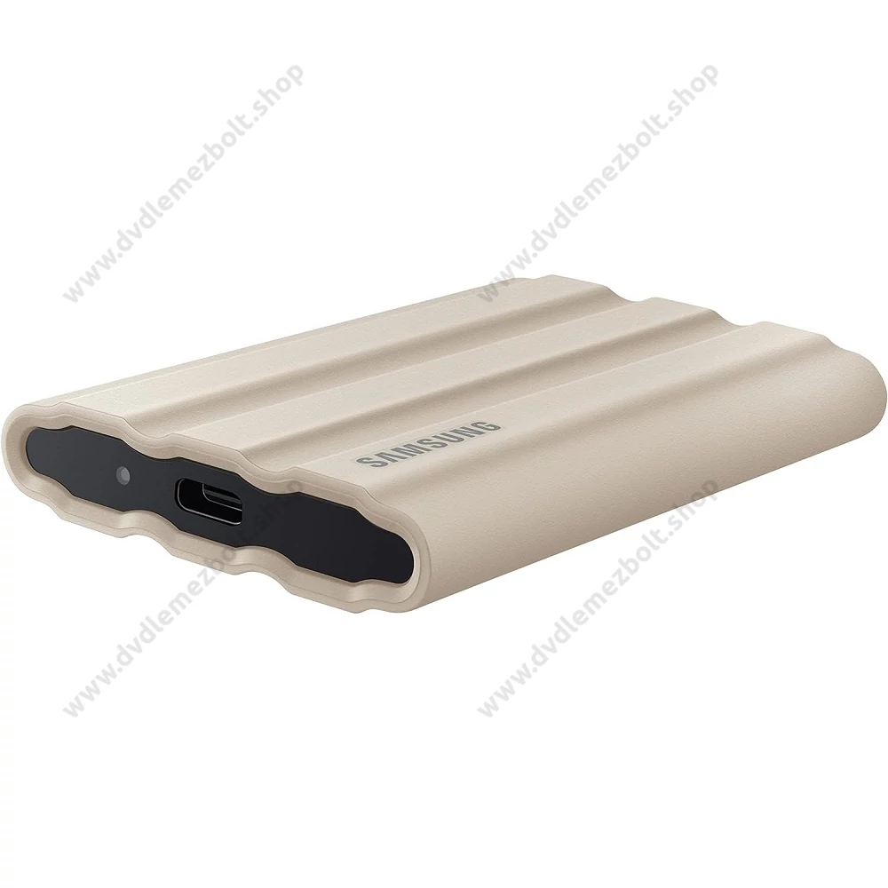 SAMSUNG T7 SHIELD USB-C 3.2 GEN 2 KÜLSŐ SSD MEGHAJTÓ 2TB BÉZS