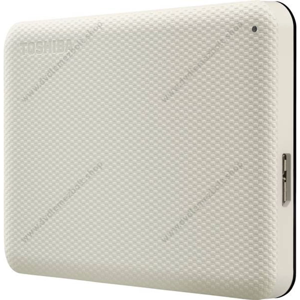 TOSHIBA CANVIO ADVANCE 2,5 COL USB 3.2 GEN 1 KÜLSŐ MEREVLEMEZ 2TB FEHÉR