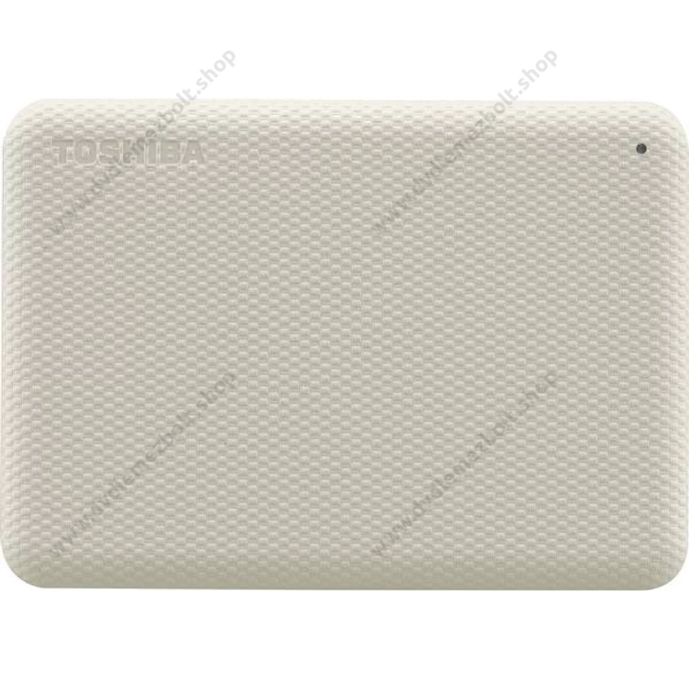 TOSHIBA CANVIO ADVANCE 2,5 COL USB 3.2 GEN 1 KÜLSŐ MEREVLEMEZ 2TB FEHÉR