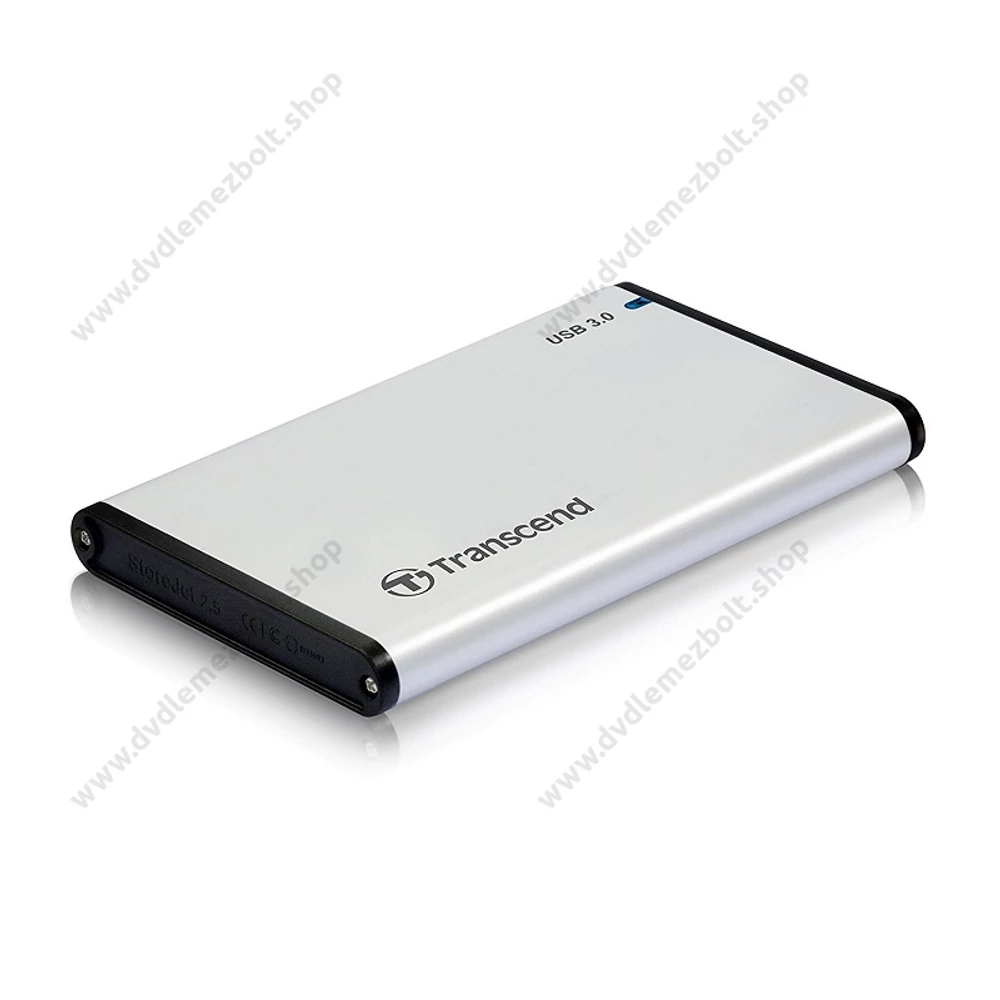 TRANSCEND STOREJET 25S3 2,5 COL USB 3.0 KÜLSŐ MEREVLEMEZ HÁZ