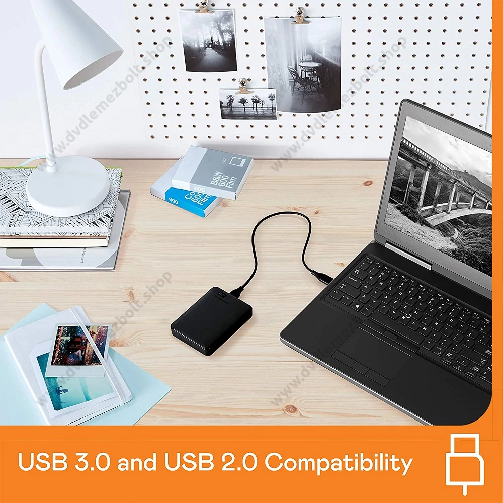 WESTERN DIGITAL ELEMENTS PORTABLE 2,5 COL USB 3.0 KÜLSŐ MEREVLEMEZ 1,5TB FEKETE