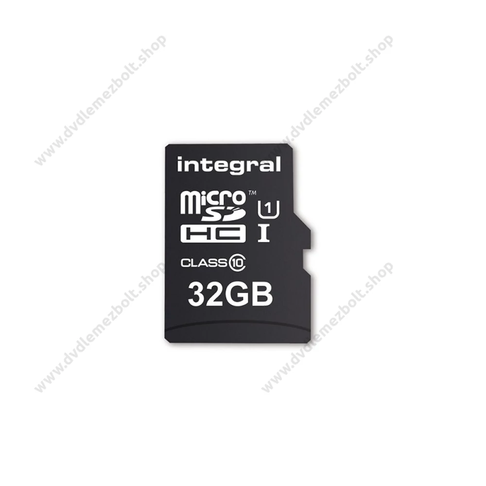 INTEGRAL ULTIMA PRO MICRO SDHC 32GB + ADAPTER CLASS 10 UHS-I U1 (90 MB/s OLVASÁSI SEBESSÉG)