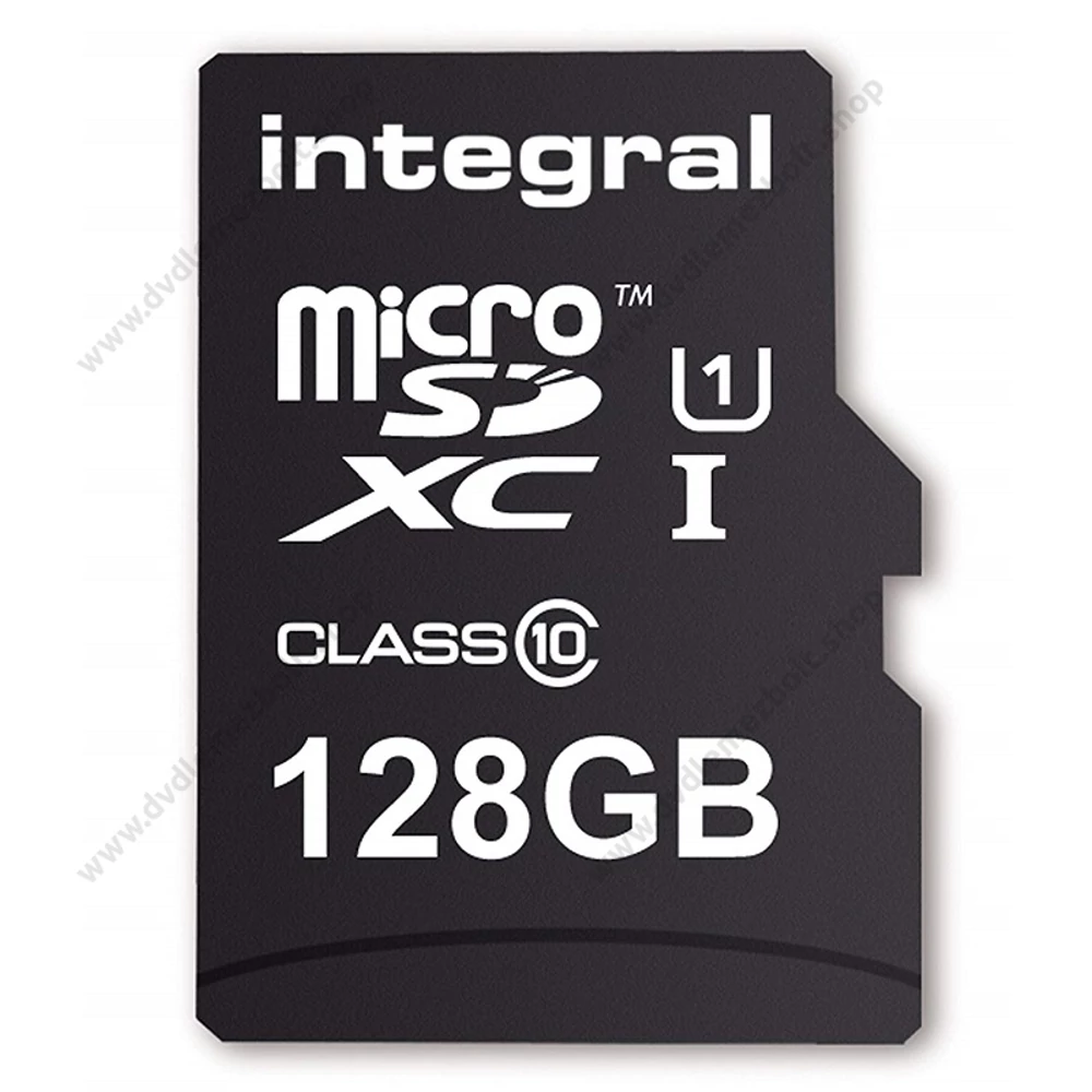 INTEGRAL  MICRO SDXC 128GB + OTG MEMÓRIAKÁRTYA OLVASÓ CLASS 10 UHS-I U1 (90 MB/s OLVASÁSI SEBESSÉG)