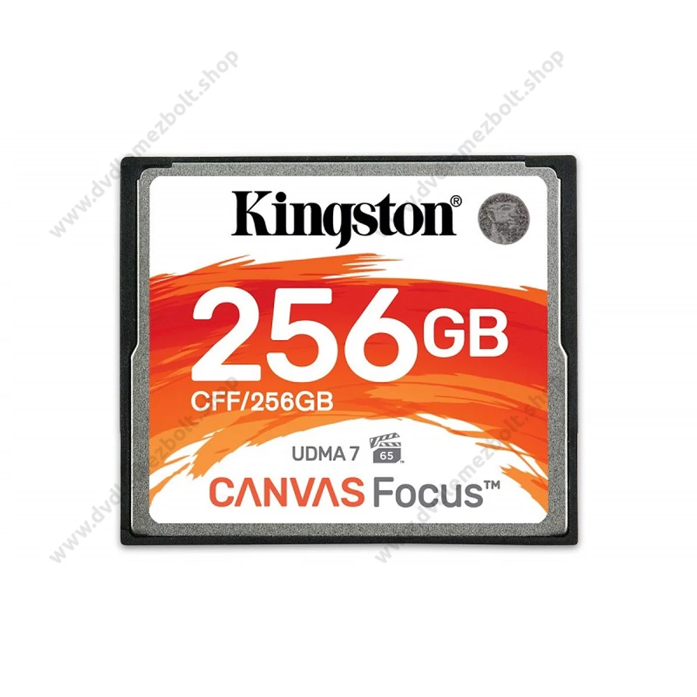 KINGSTON CANVAS FOCUS COMPACT FLASH 150R/130W UDMA7 VPG-65 256GB