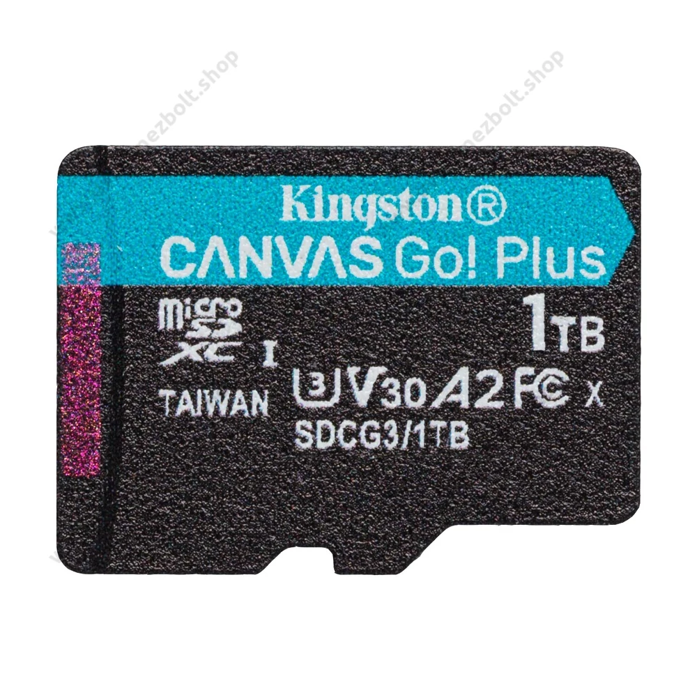 KINGSTON CANVAS GO PLUS MICRO SDXC 1TB CLASS 10 UHS-I U3 A2 V30 170/90 MB/s