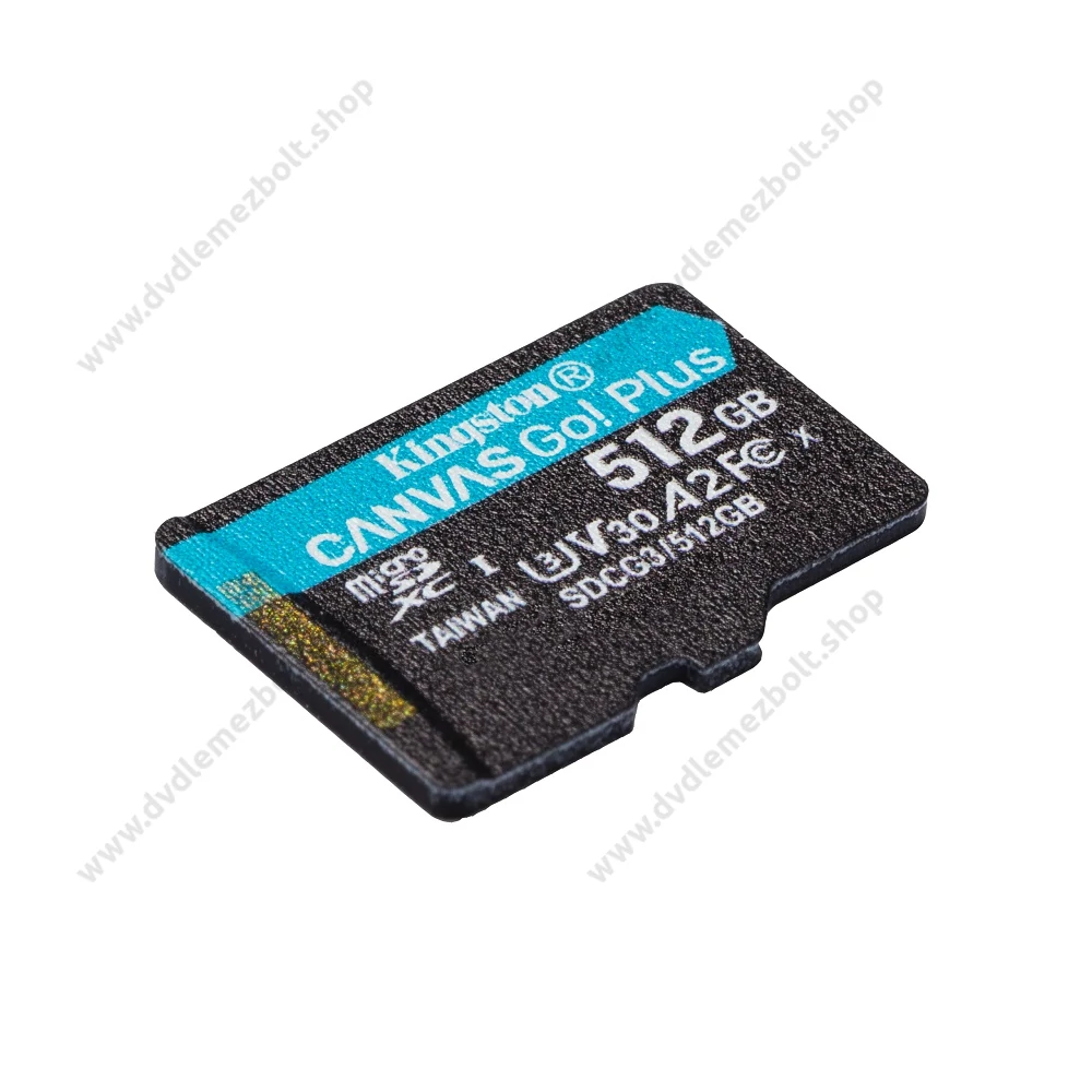 KINGSTON CANVAS GO PLUS MICRO SDXC 512GB CLASS 10 UHS-I U3 A2 V30 170/90 MB/s