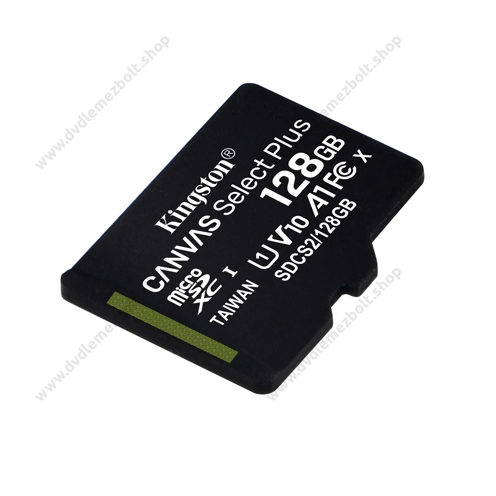 KINGSTON CANVAS SELECT PLUS MICRO SDXC 128GB CLASS 10 UHS-I U1 A1 V10 (100 MB/s)