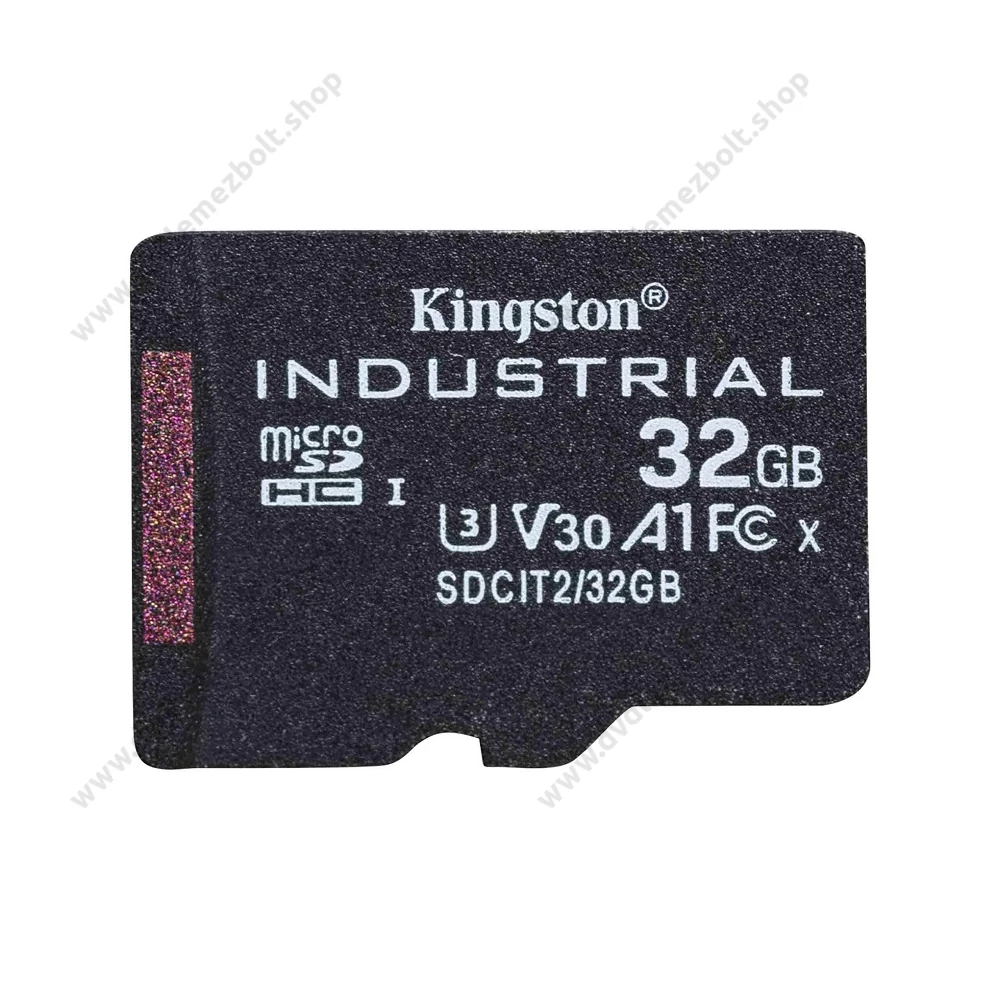 KINGSTON INDUSTRIAL GRADE MICRO SDHC 32GB CLASS 10 UHS-I U3 A1 V30 100/80 MB/s