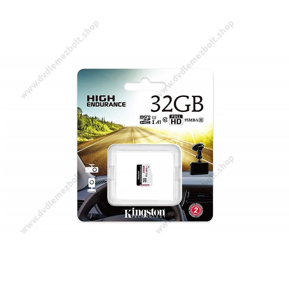 KINGSTON HIGH ENDURANCE MICRO SDHC 32GB CLASS 10 UHS-I U1 A1 95/30 MB/s