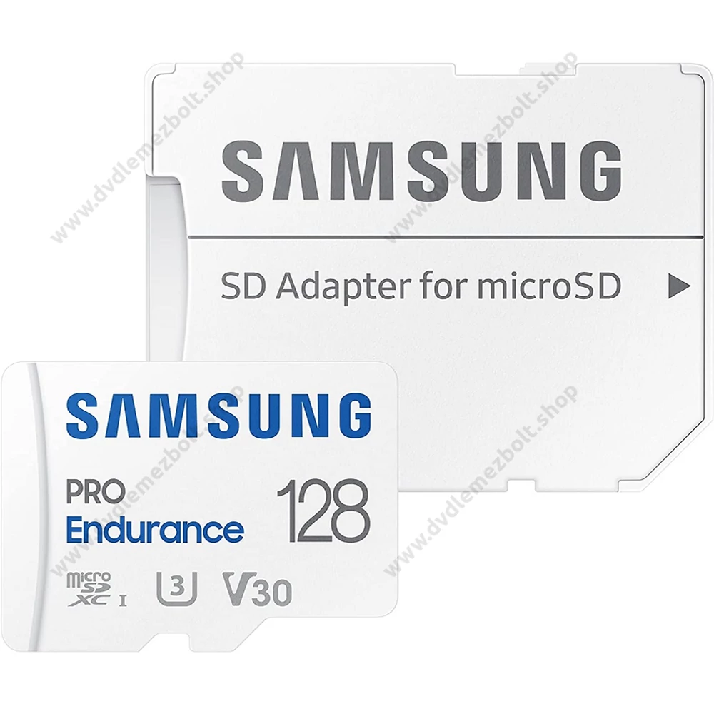 SAMSUNG PRO ENDURANCE MICRO SDXC 128GB + ADAPTER CLASS 10 UHS-I U3 V30 100/40 MB/s