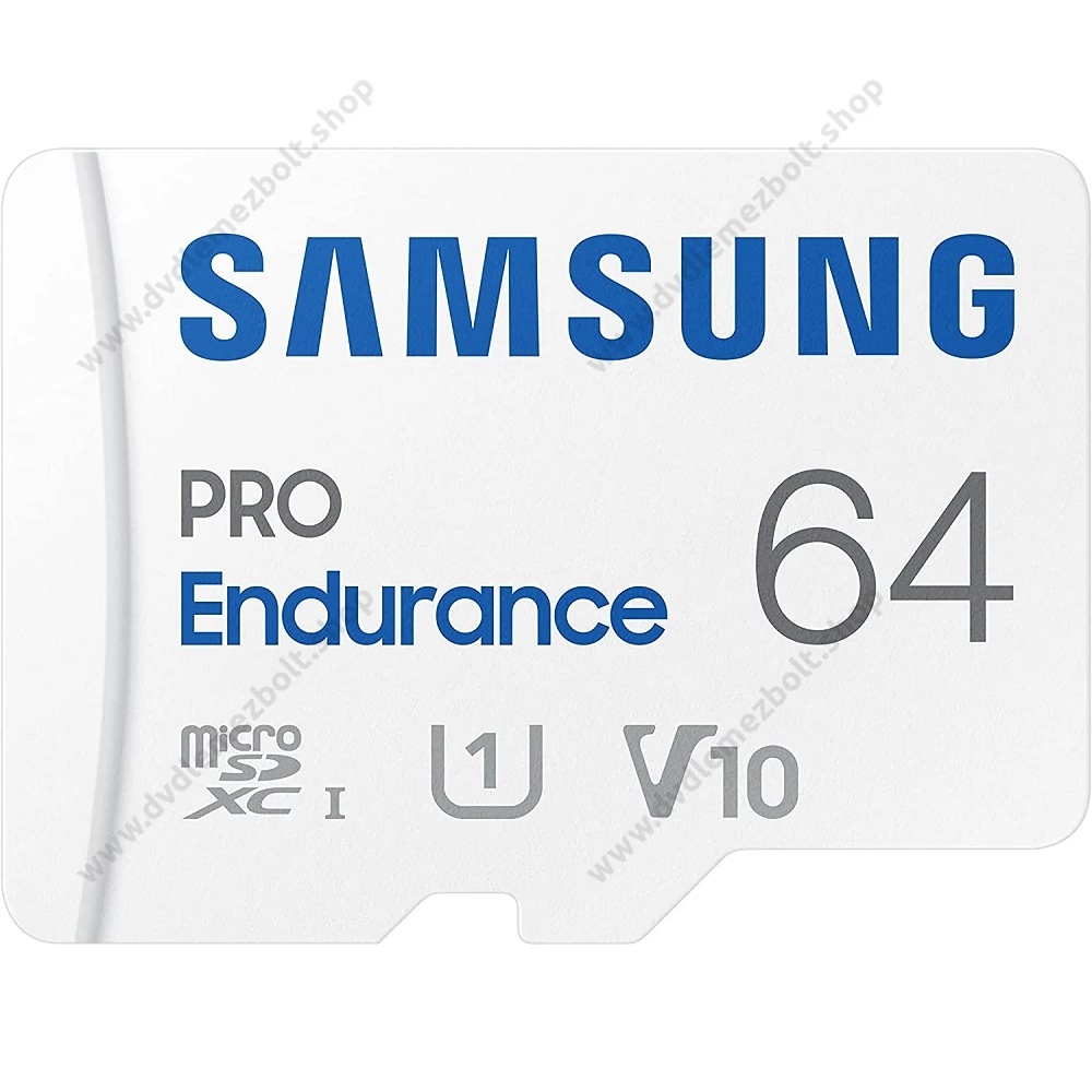 SAMSUNG PRO ENDURANCE MICRO SDXC 64GB + ADAPTER CLASS 10 UHS-I U1 V10 100/30 MB/s