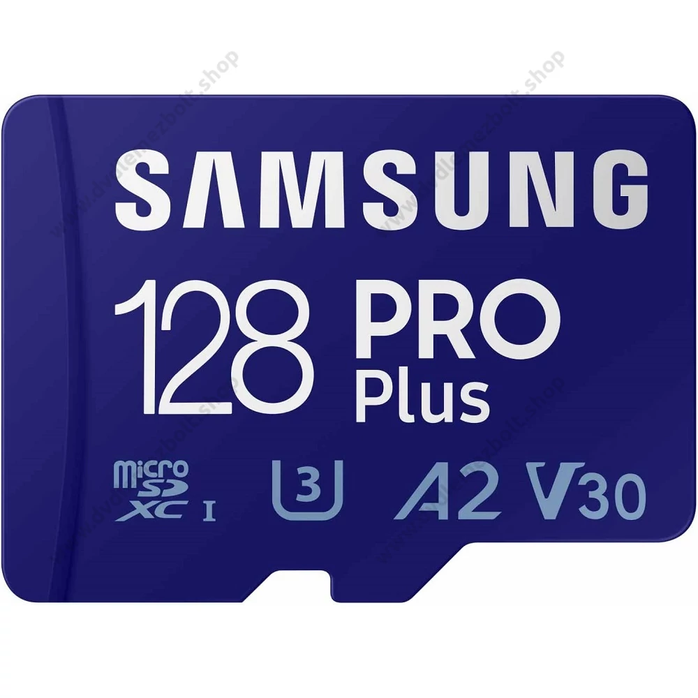 SAMSUNG PRO PLUS (2023) MICRO SDXC 128GB + ADAPTER CLASS 10 UHS-I U3 A2 V30 180/130 MB/s