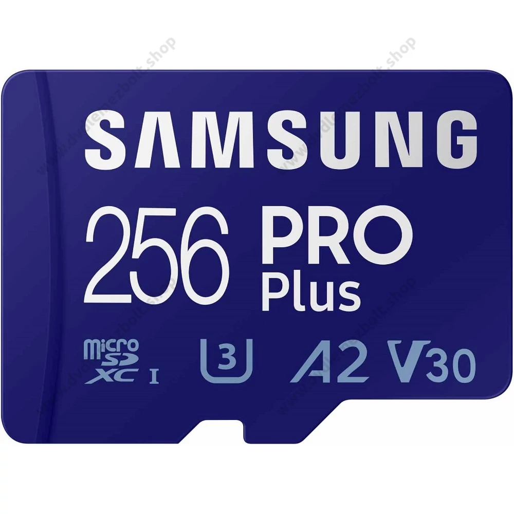 SAMSUNG PRO PLUS (2023) MICRO SDXC 256GB + ADAPTER CLASS 10 UHS-I U3 A2 V30 180/130 MB/s