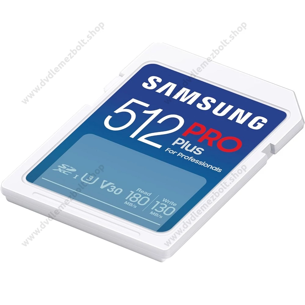 SAMSUNG PRO PLUS (2023) SDXC 512GB CLASS 10 UHS-I U3 V30 180/130 MB/s