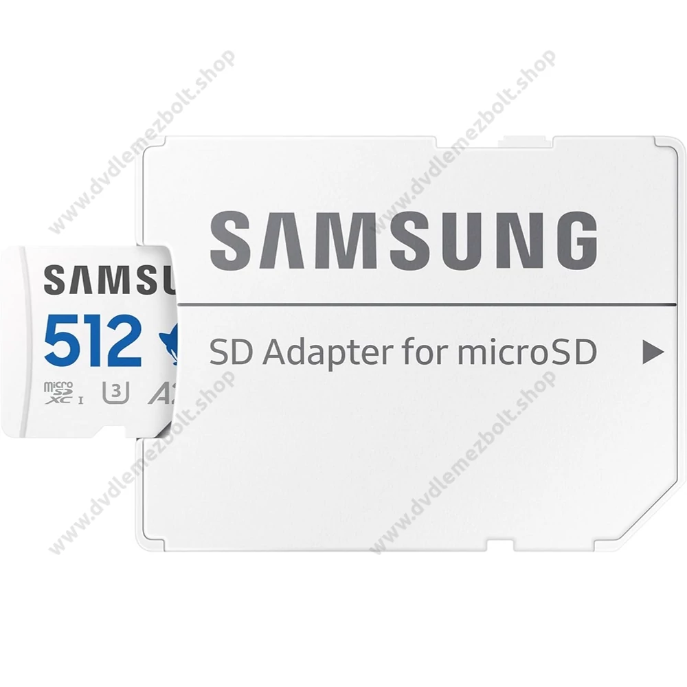 SAMSUNG PRO PLUS SONIC THE HEDGEHOG SERIES MICRO SDXC 512GB + ADAPTER CLASS 10 UHS-I U3 A2 V30 180/130 MB/s