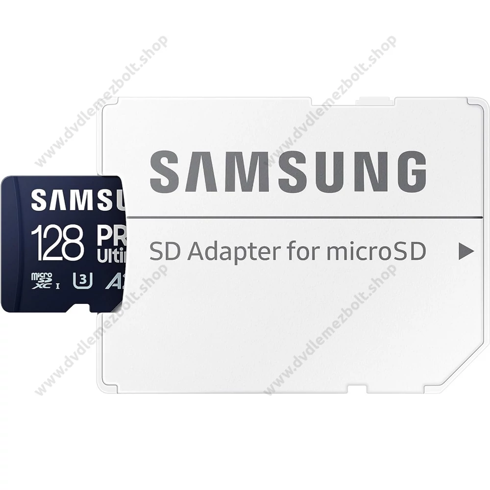 SAMSUNG PRO ULTIMATE (2023) MICRO SDXC 128GB + ADAPTER CLASS 10 UHS-I U3 A2 V30 200/130 MB/s