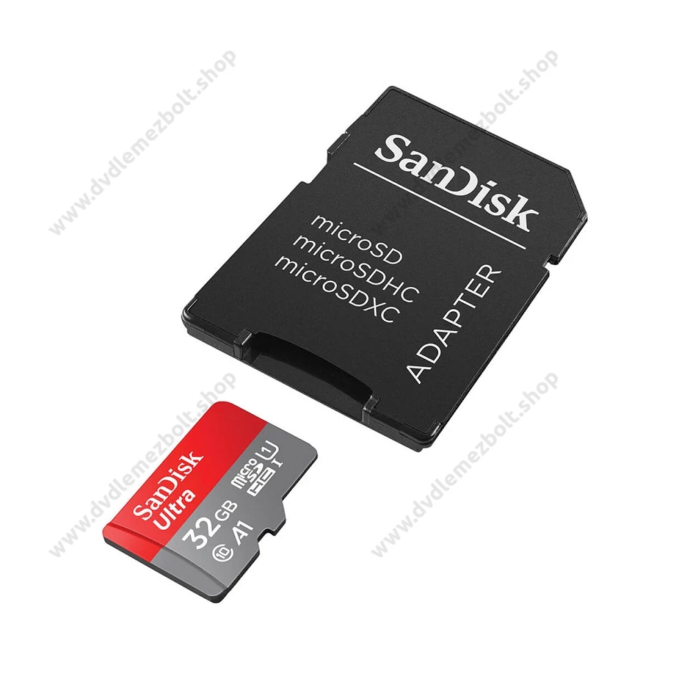 SANDISK ULTRA MICRO SDHC 32GB + ADAPTER CLASS 10 UHS-I U1 A1 ANDROID 120 MB/s