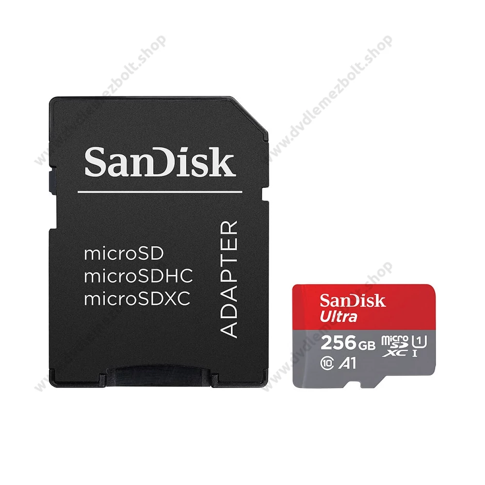 SANDISK ULTRA MICRO SDXC 256GB + ADAPTER CLASS 10 UHS-I U1 A1 150 MB/s