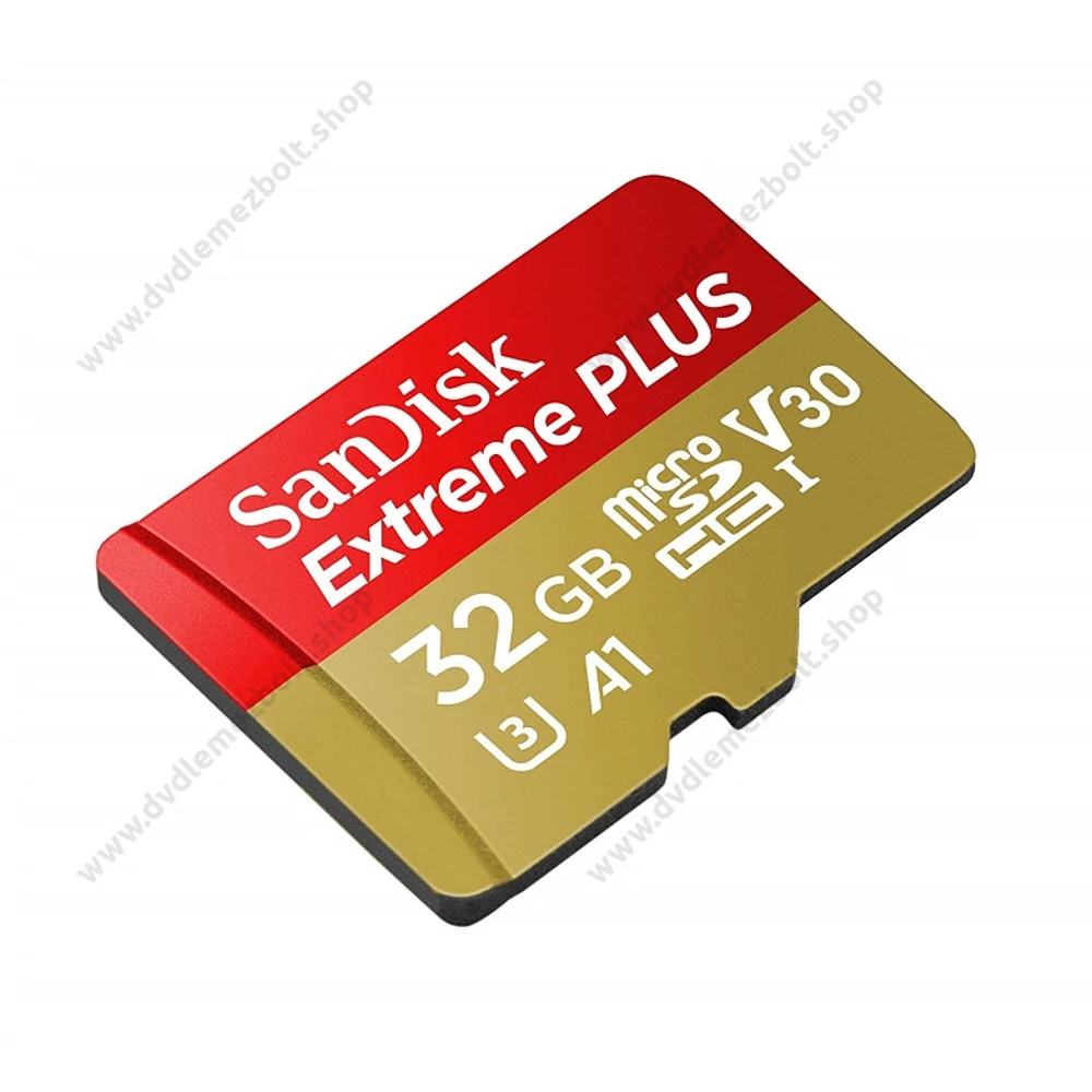 SANDISK EXTREME PLUS MICRO SDHC 32GB + ADAPTER CLASS 10 UHS-I U3 A1 V30 100/90 MB/s