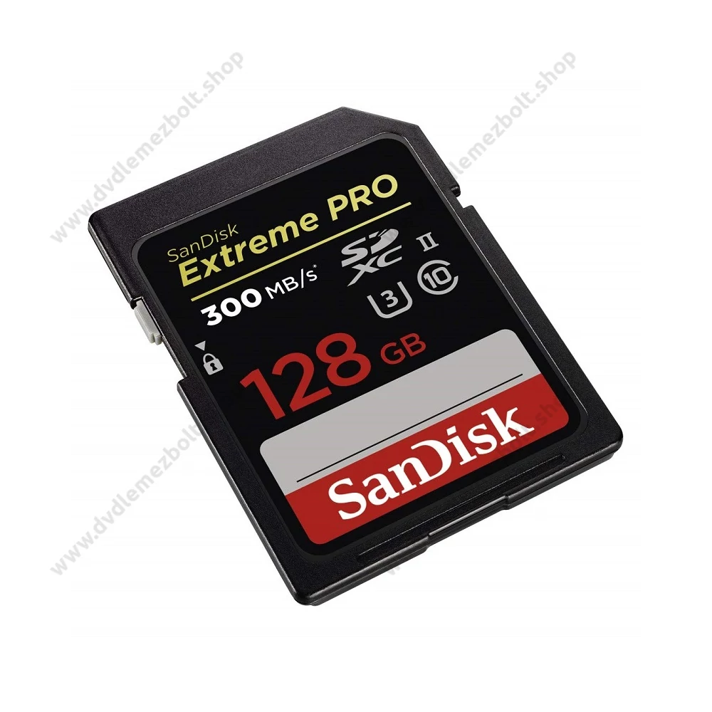 SANDISK EXTREME PRO SDXC 128GB CLASS 10 UHS-II U3 300/260 MB/s