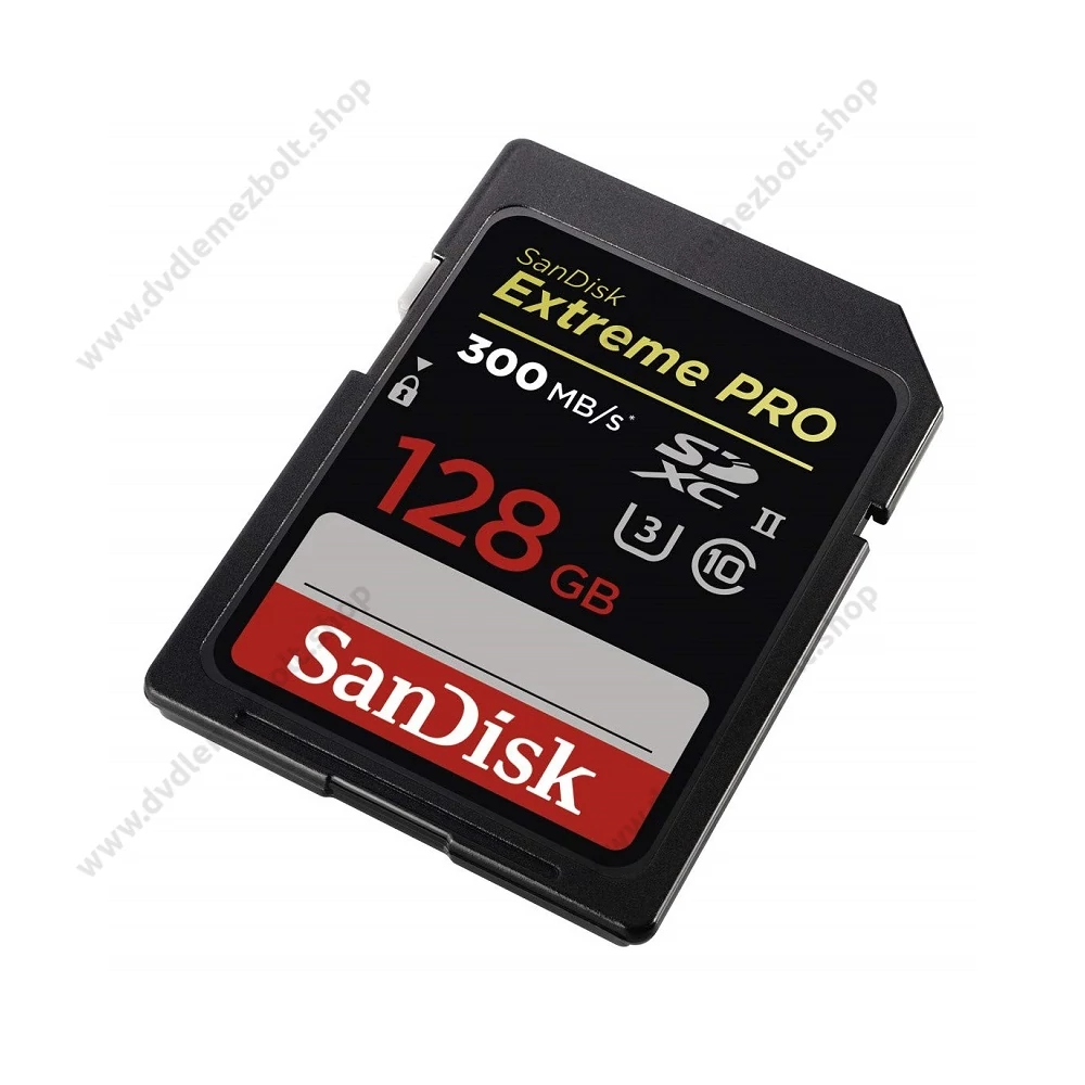 SANDISK EXTREME PRO SDXC 128GB CLASS 10 UHS-II U3 300/260 MB/s