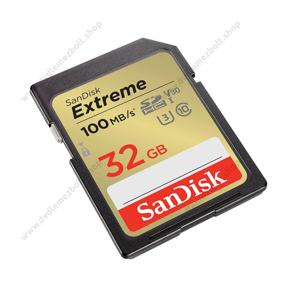 SANDISK EXTREME SDHC 32GB CLASS 10 UHS-I U3 V30 100/60 MB/s