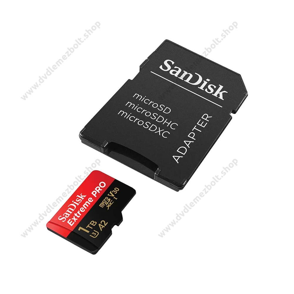 SANDISK EXTREME PRO MICRO SDXC 1TB + ADAPTER CLASS 10 UHS-I U3 A2 V30 200/140 MB/s