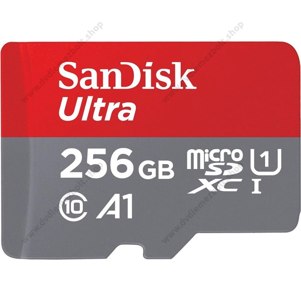 SANDISK ULTRA MICRO SDXC 256GB + ADAPTER CLASS 10 UHS-I U1 A1 ANDROID 100 MB/s