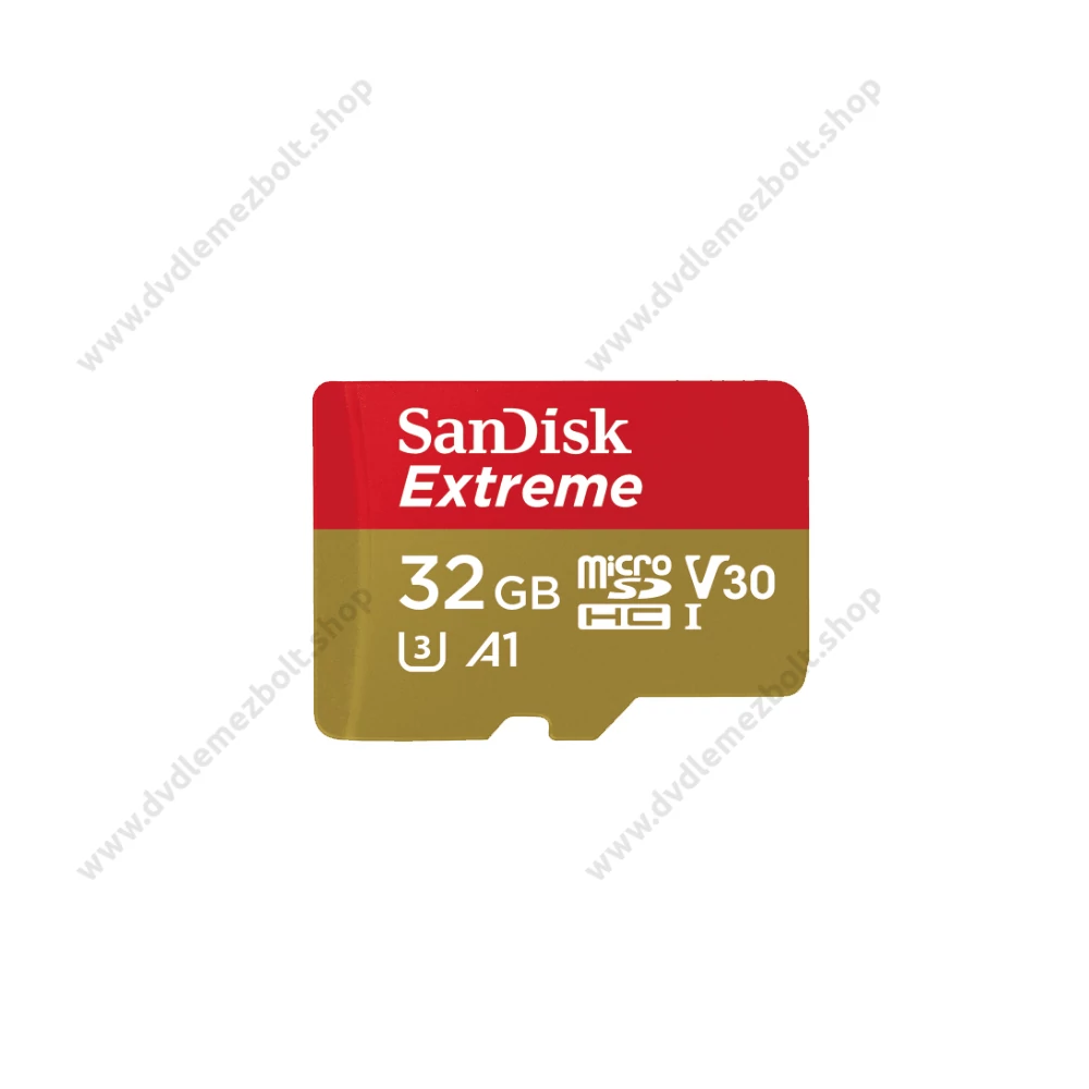 SANDISK EXTREME ACTION MICRO SDHC 32GB + ADAPTER CLASS 10 UHS-I U3 A1 V30 100/60 MB/s