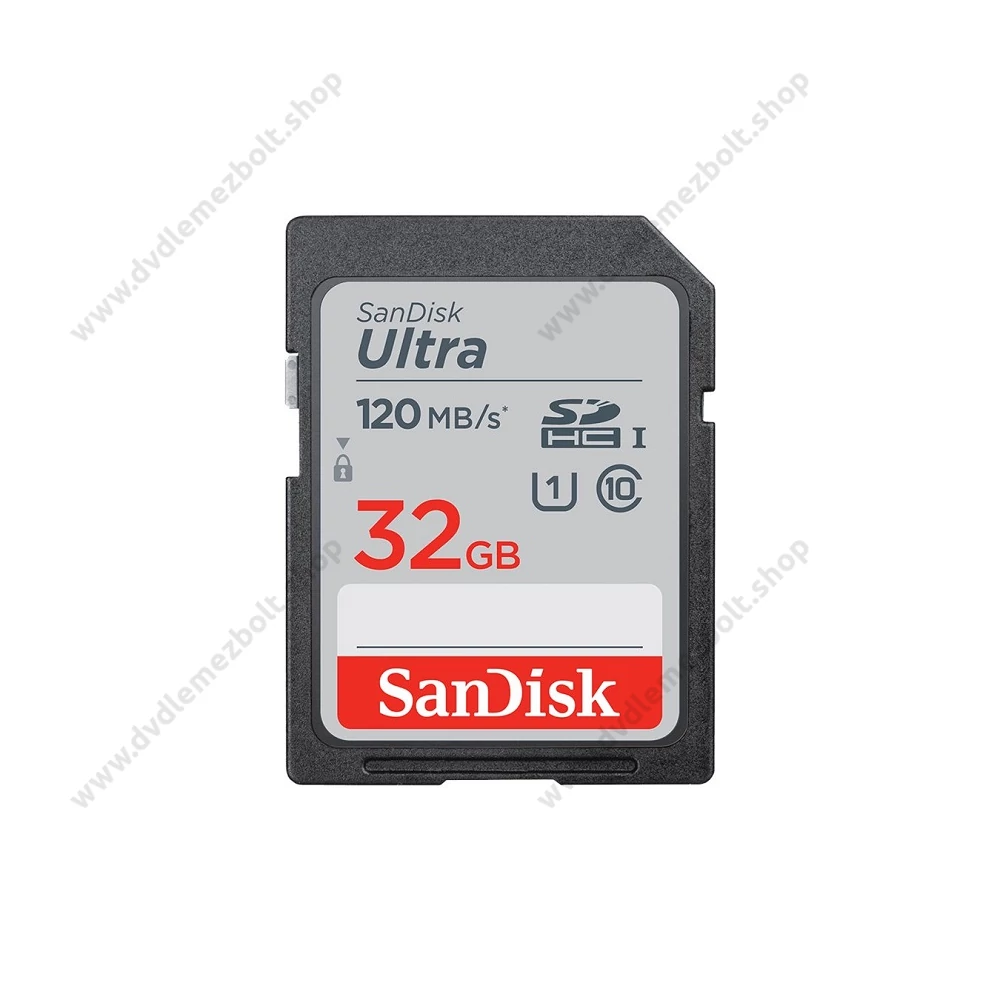 SANDISK ULTRA SDHC 32GB CLASS 10 UHS-I U1 (120 MB/s OLVASÁSI SEBESSÉG)