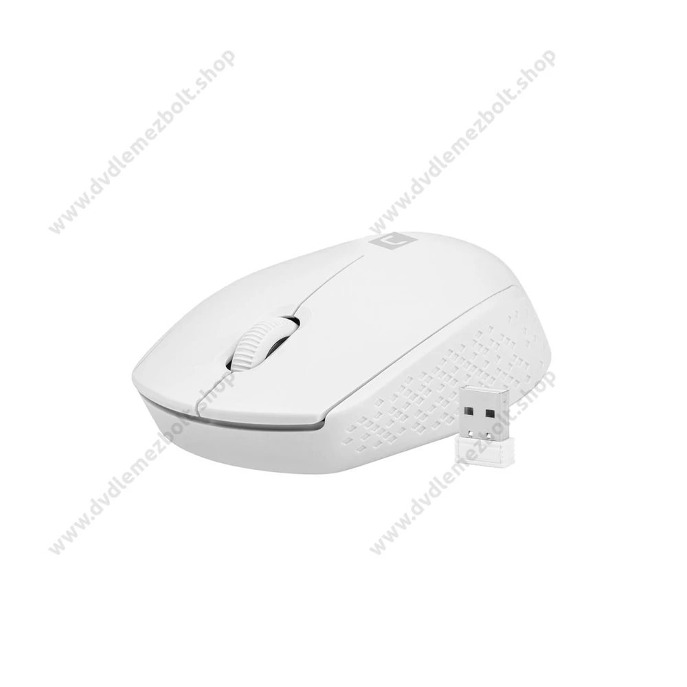 NATEC STORK NMY-2188 VEZETÉK NÉLKÜLI OPTIKAI EGÉR 2,4GHZ 1600DPI FEHÉR