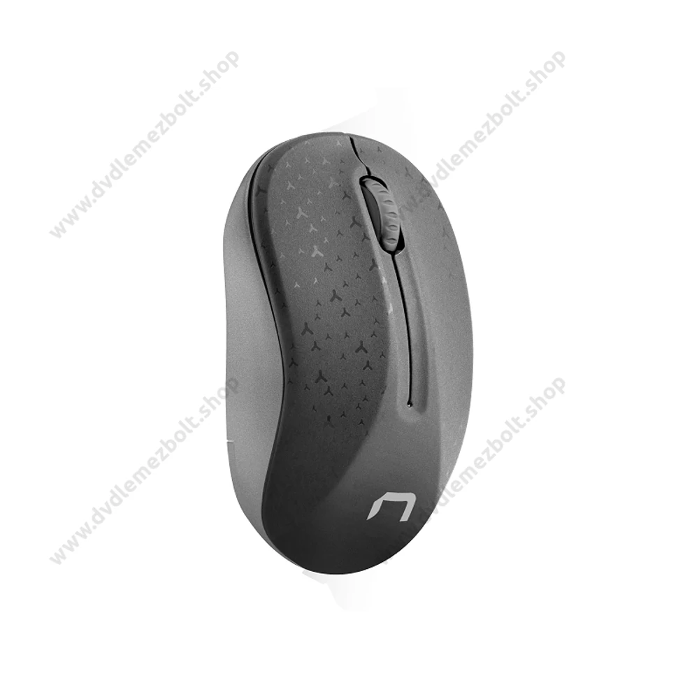 NATEC TOUCAN NMY-1650 VEZETÉK NÉLKÜLI OPTIKAI EGÉR 2,4GHZ 1600DPI FEKETE/SZÜRKE