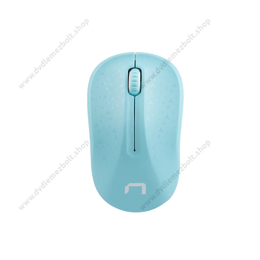 NATEC TOUCAN NMY-1651 VEZETÉK NÉLKÜLI OPTIKAI EGÉR 2,4GHZ 1600DPI KÉK/FEHÉR