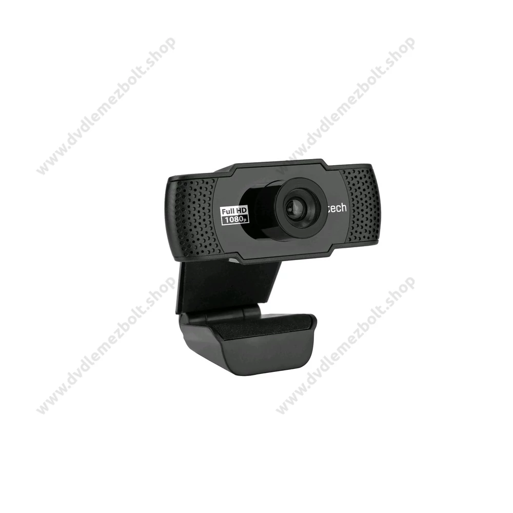 C-TECH CAM-11FHD FULL HD 1080p 30FPS WEBKAMERA MIKROFONNAL FEKETE
