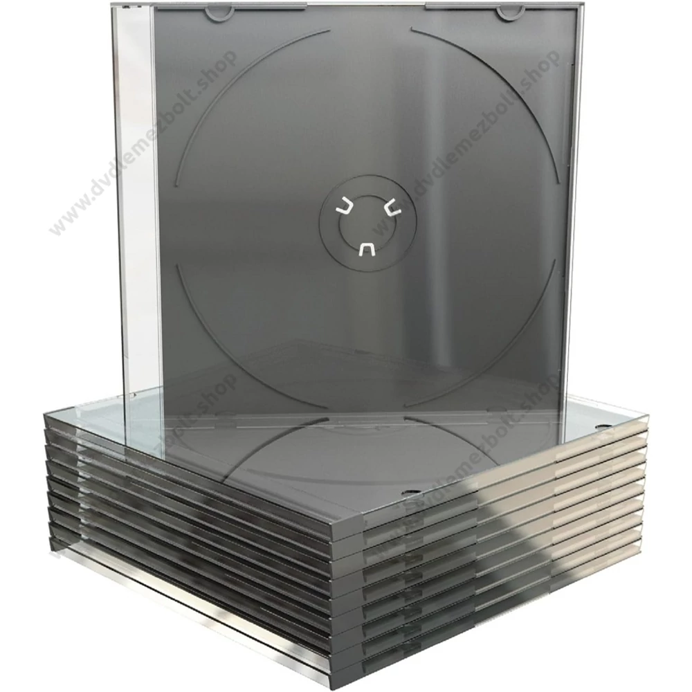 MEDIARANGE CD TOK SLIM 5,2mm FEKETE 10 DB-OS CSOMAG BOX32