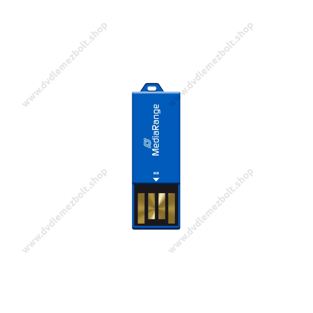 MEDIARANGE USB 2.0 PENDRIVE NANO PAPER-CLIP STICK 8GB KÉK MR975