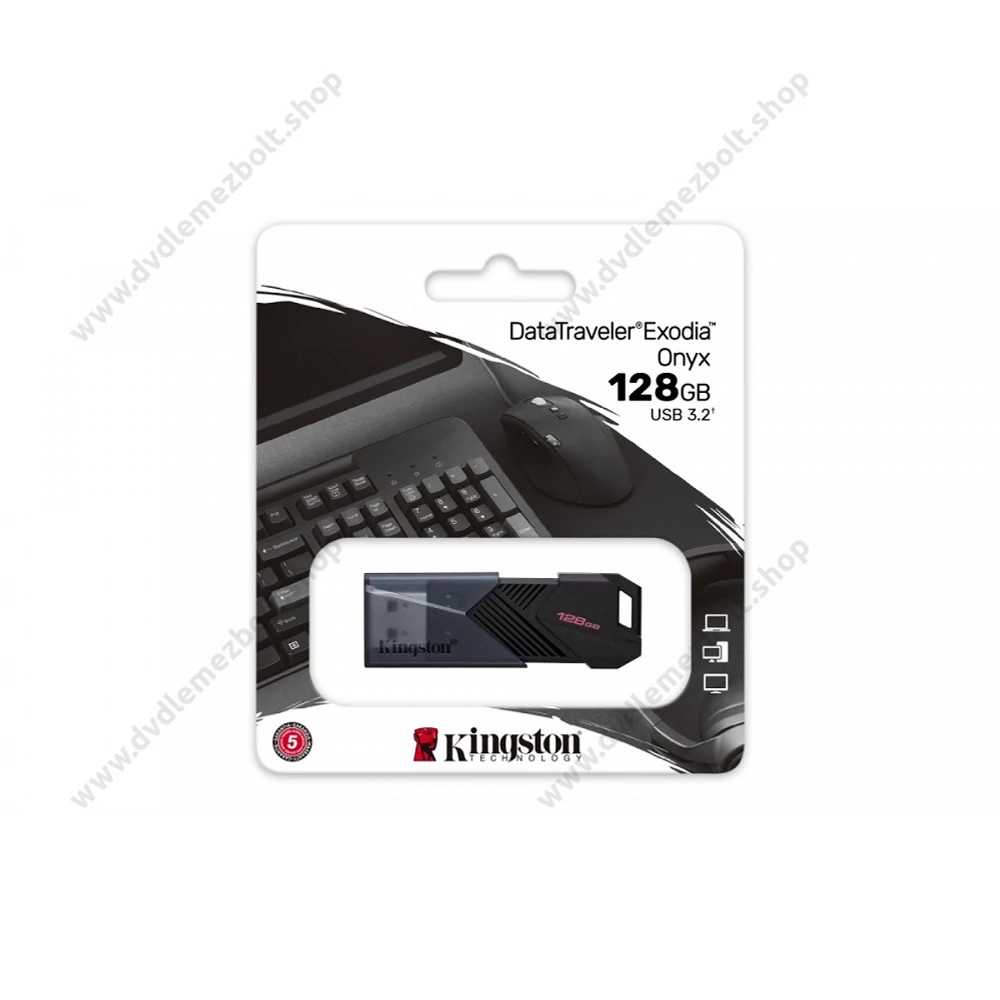 KINGSTON DATATRAVELER EXODIA ONYX USB 3.2 GEN 1 PENDRIVE 128GB