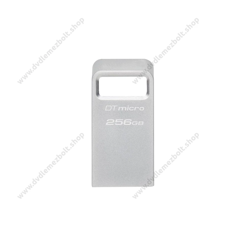 KINGSTON DATATRAVELER MICRO USB 3.2 GEN 1 FÉMHÁZAS PENDRIVE 256GB (200 MB/s OLVASÁSI SEBESSÉG)