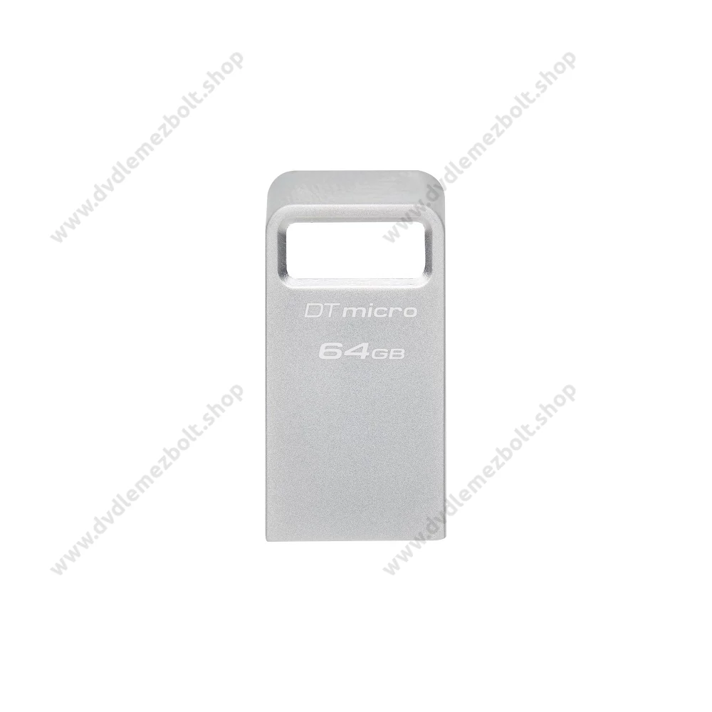 KINGSTON DATATRAVELER MICRO USB 3.2 GEN 1 FÉMHÁZAS PENDRIVE 64GB (200 MB/s OLVASÁSI SEBESSÉG)